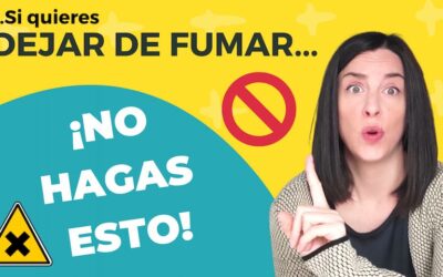 Errores a evitar si quieres dejar de fumar