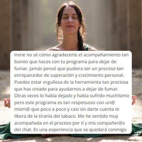 programa para dejar de fumar